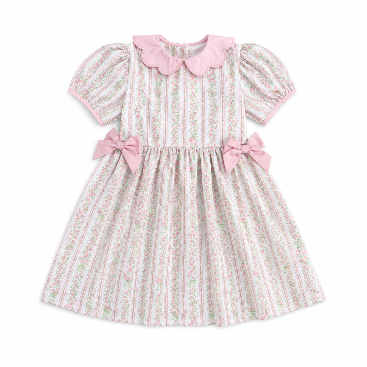 Girls Floral Easter Dress | Matching Sister Bubble Available