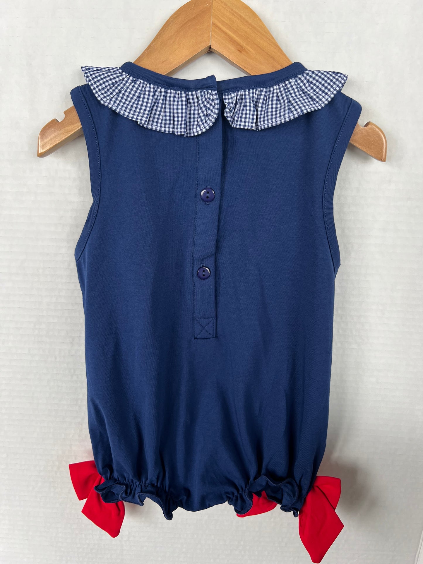 Fourth Of July Appliqué Bubble