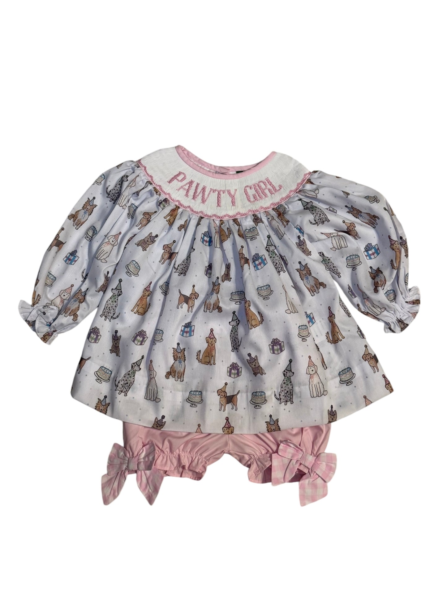 Pawty Girl Birthday Bloomer Set