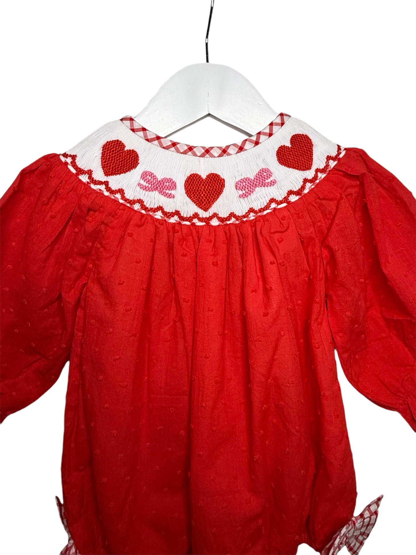 Valentine Bows & Hearts Bubble
