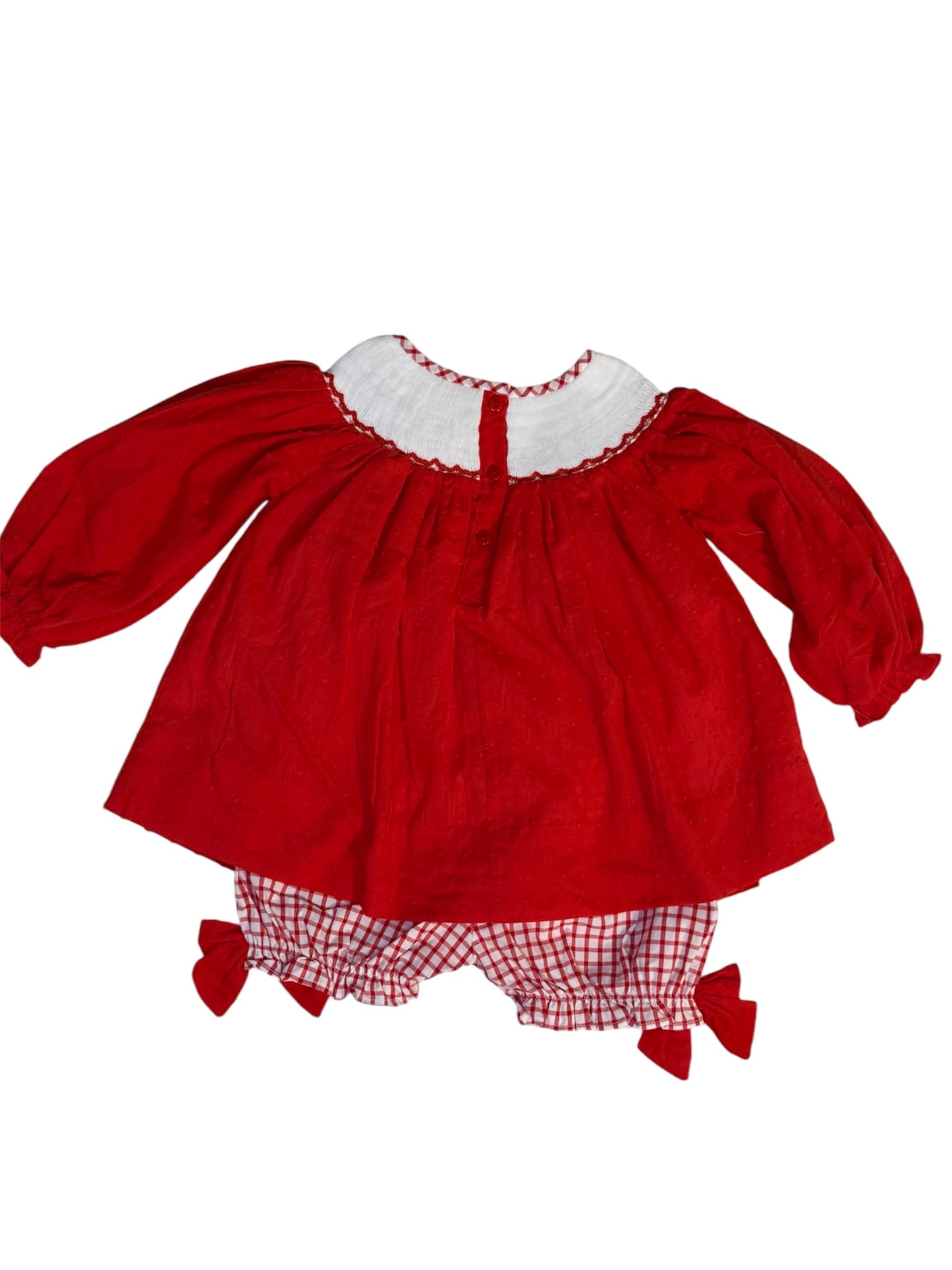Valentine Bows & Hearts Bloomer Set