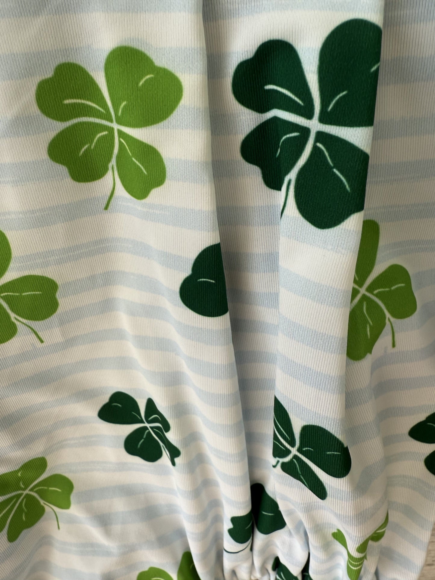 St. Patrick's Boy's Hand Smocked Bubble