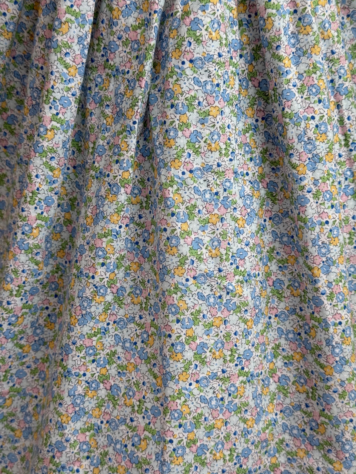 Floral Dress with Oversized Embroidered Petal Collar