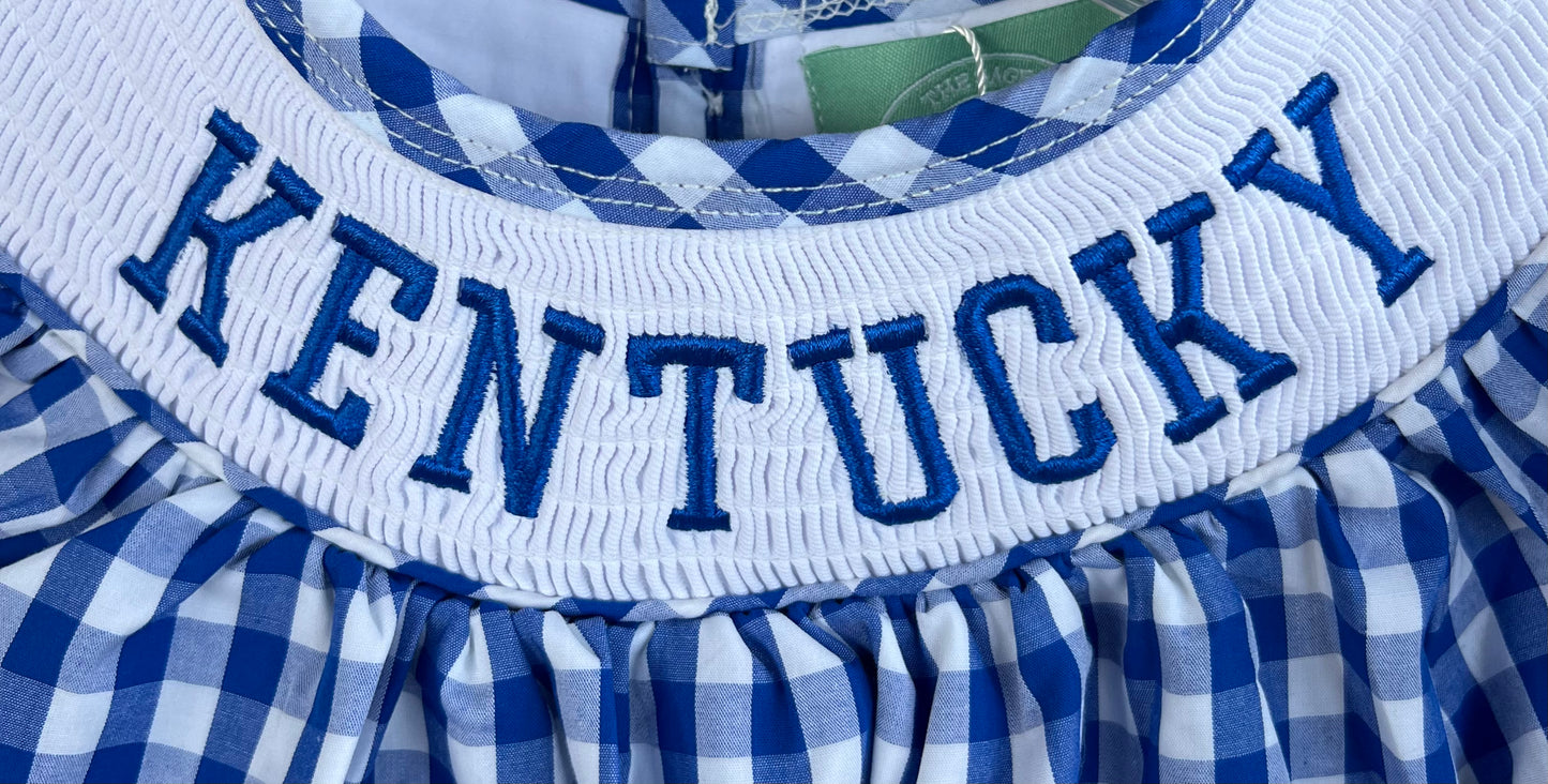 Kentucky Girls Short Sleeve Bubble With Bows