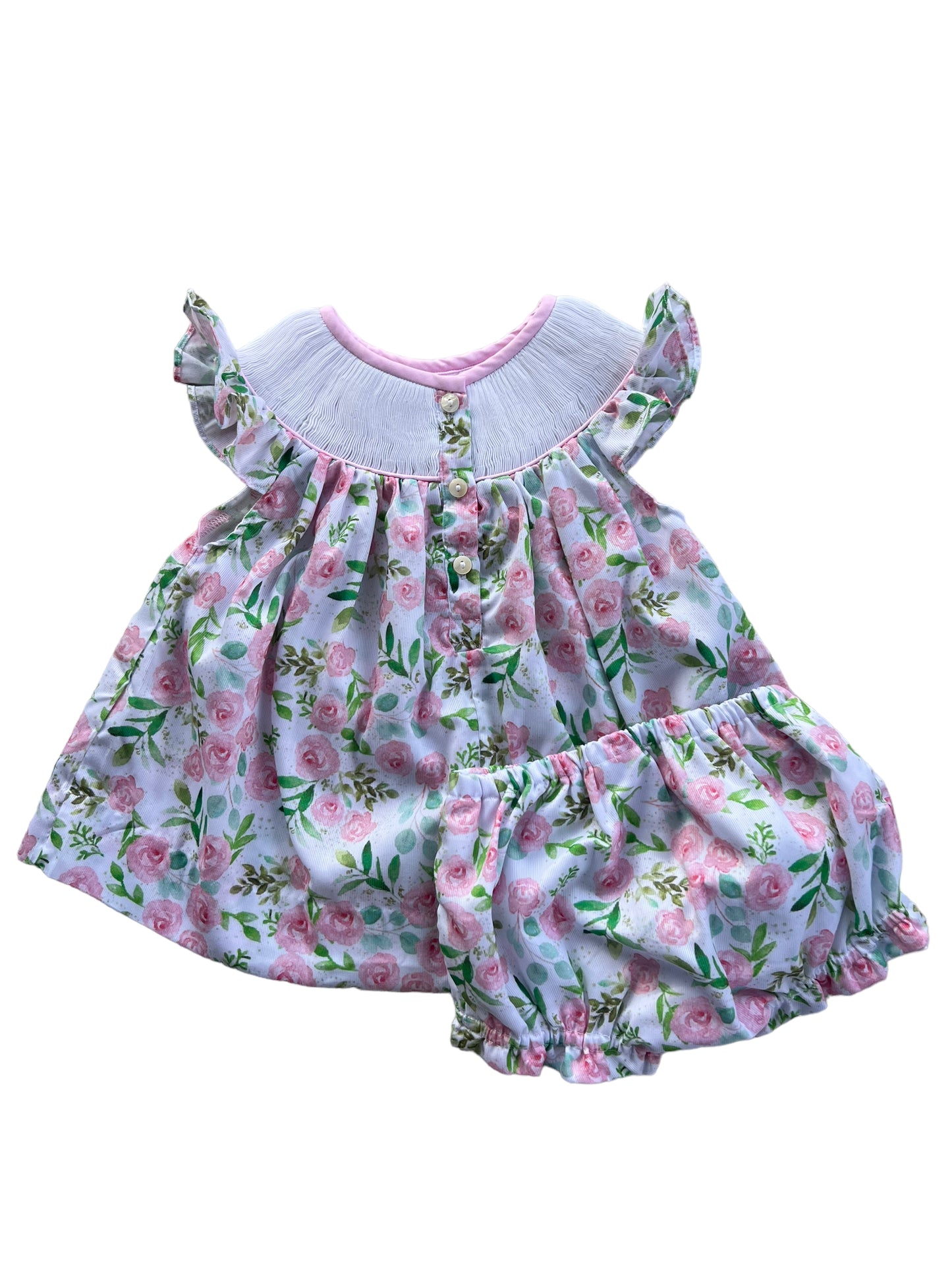 I Love Mama Dress With Bloomers