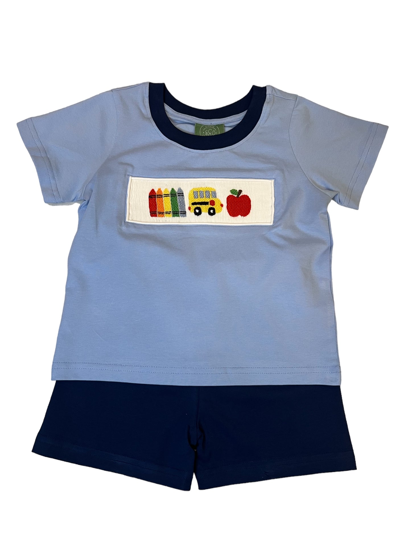 Back To School Boy's Short Set