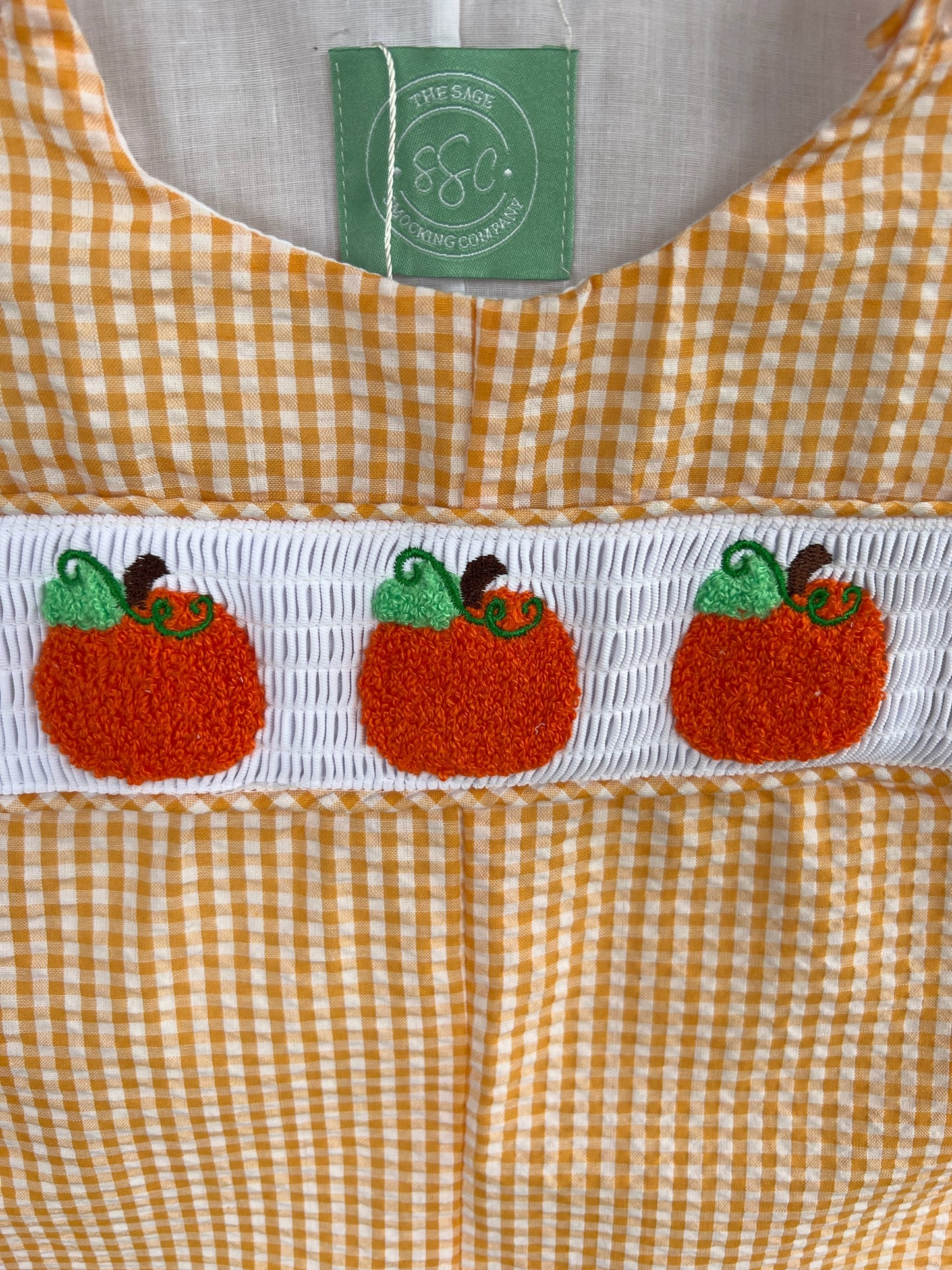 Pumpkin French Knot Short all Jon Jon