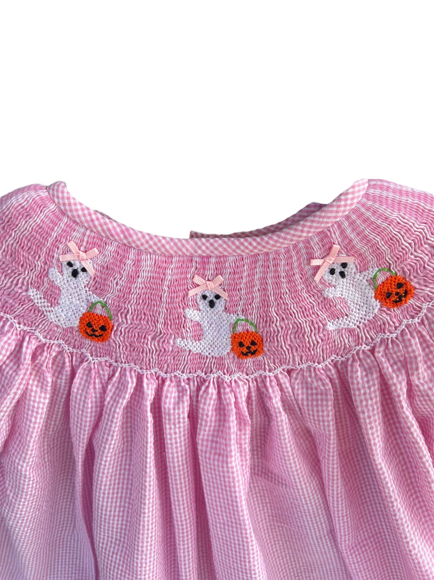 Ghost & Pumpkin Dress with Bloomers