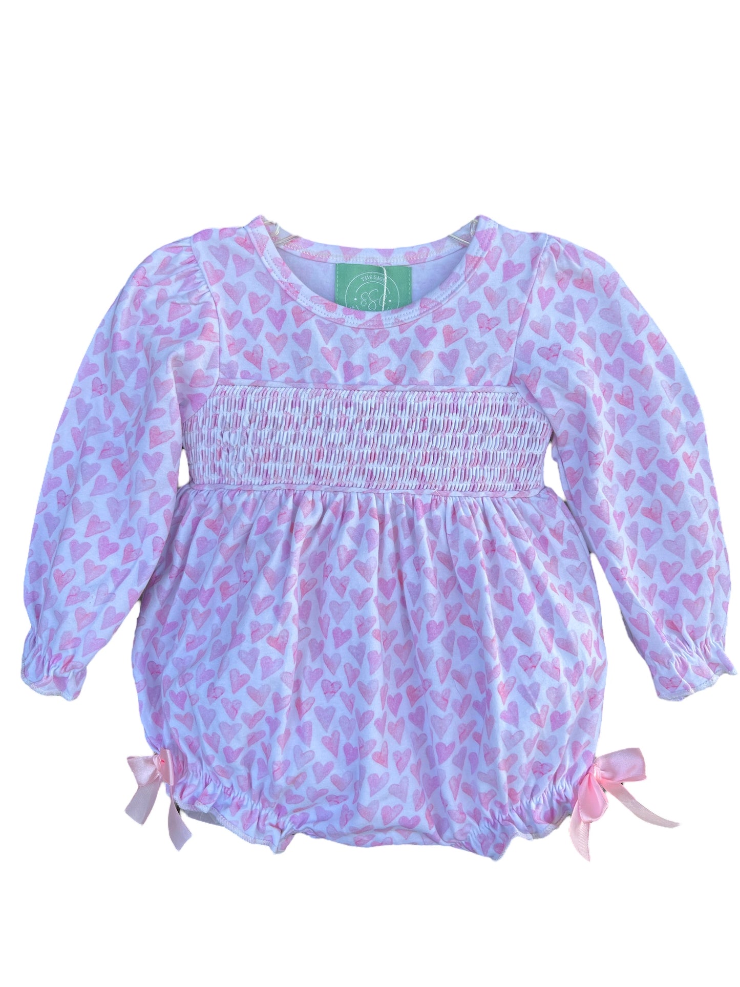 Valentine Heart Print Bubble