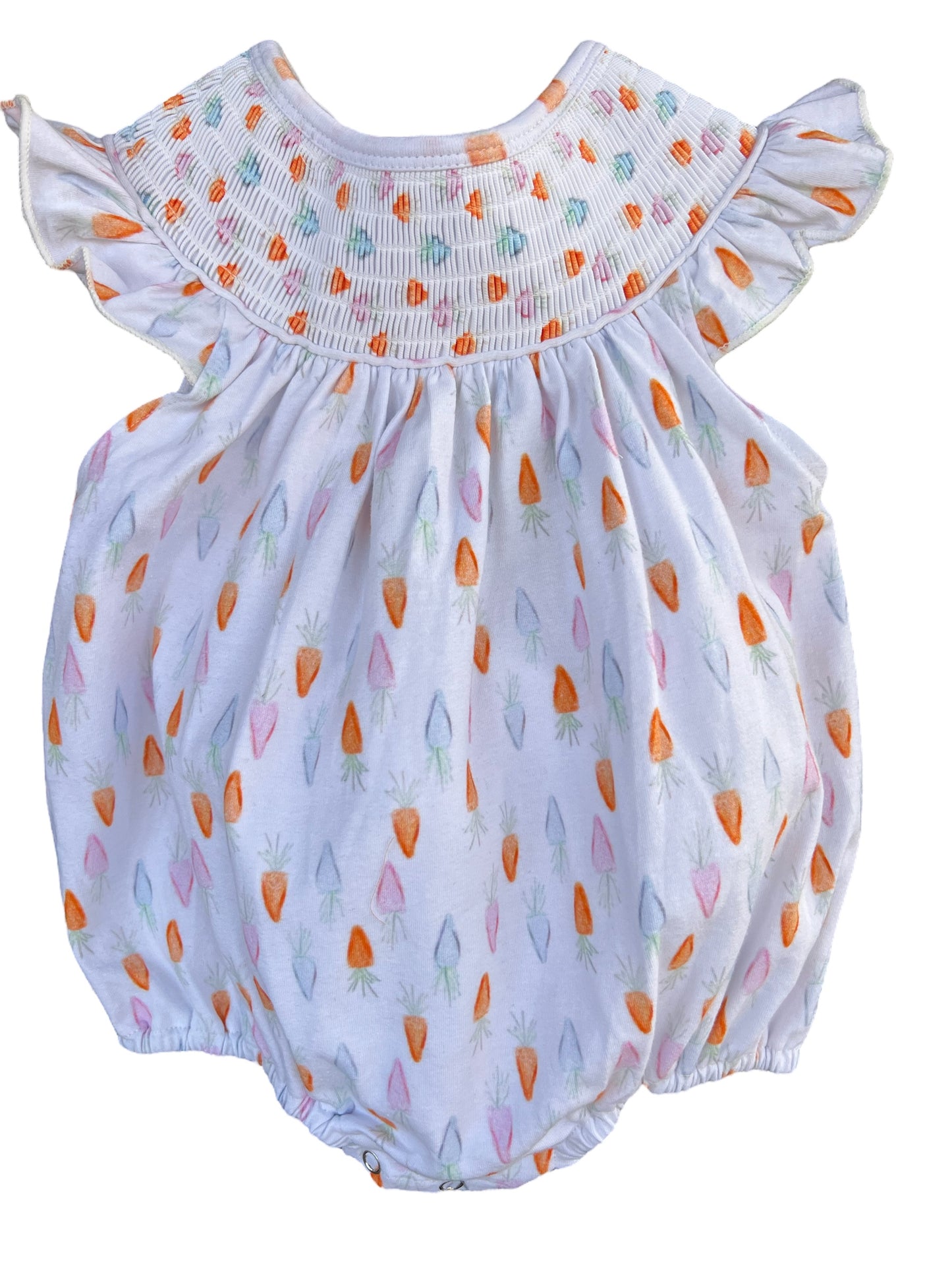 Easter Carrot Print Bubble