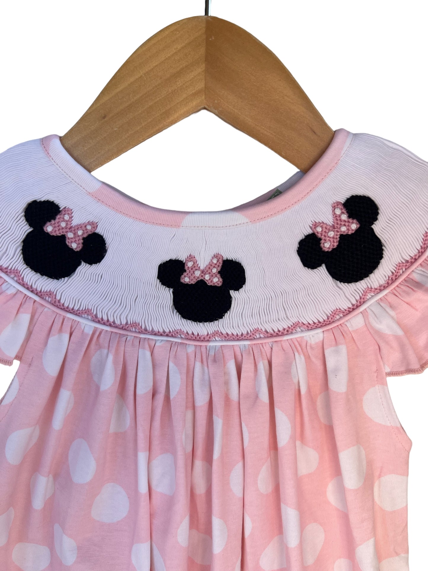 Mouse Polka Dot Pink Bubble