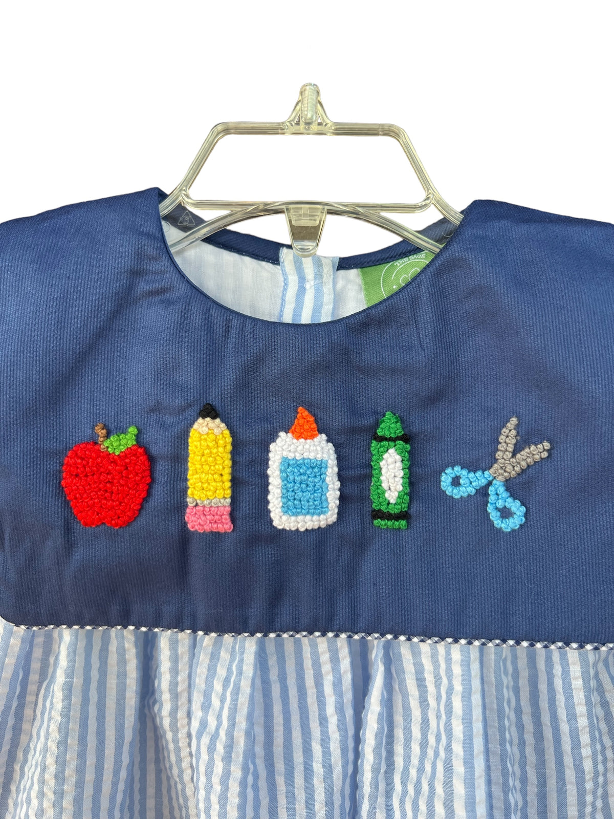 Up close french knot school supplies