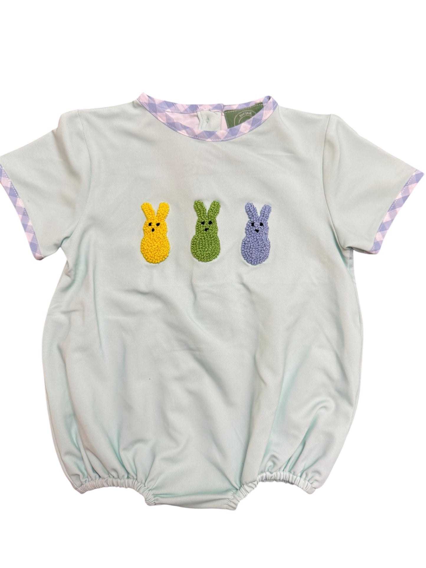 Easter Boys French Knot Bunnies Bubble