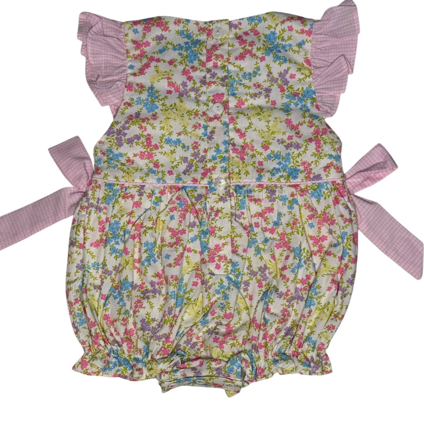 Jesus Loves Me Hand Smocked Bubble