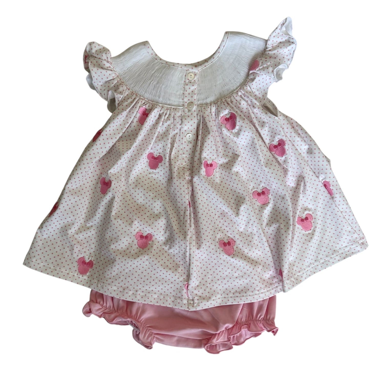 Oh Twodles Hand Smocked & Embroidered Bloomer Set