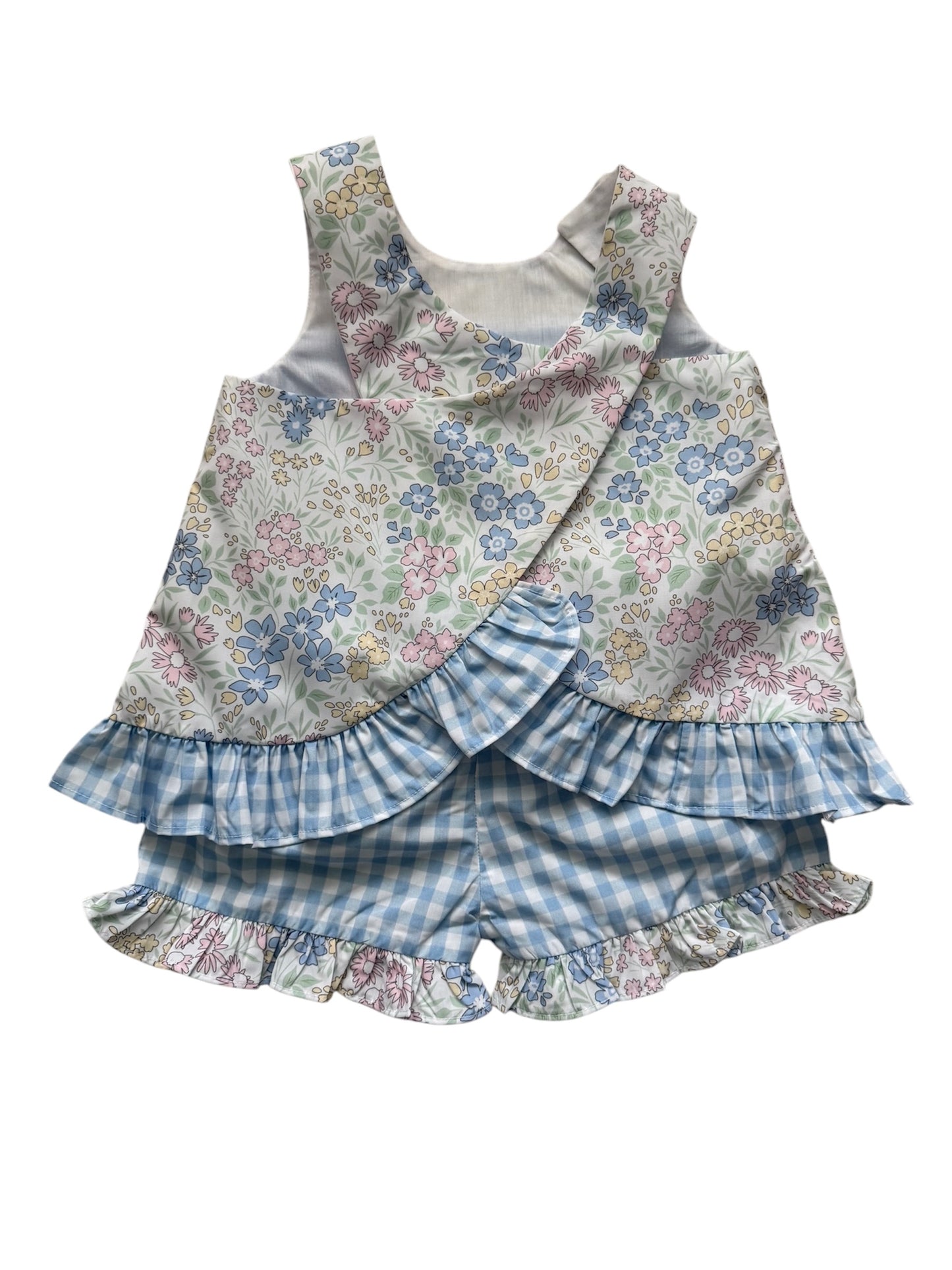 Mama's Girl Hand Smocked Swing Back 2 pc Set