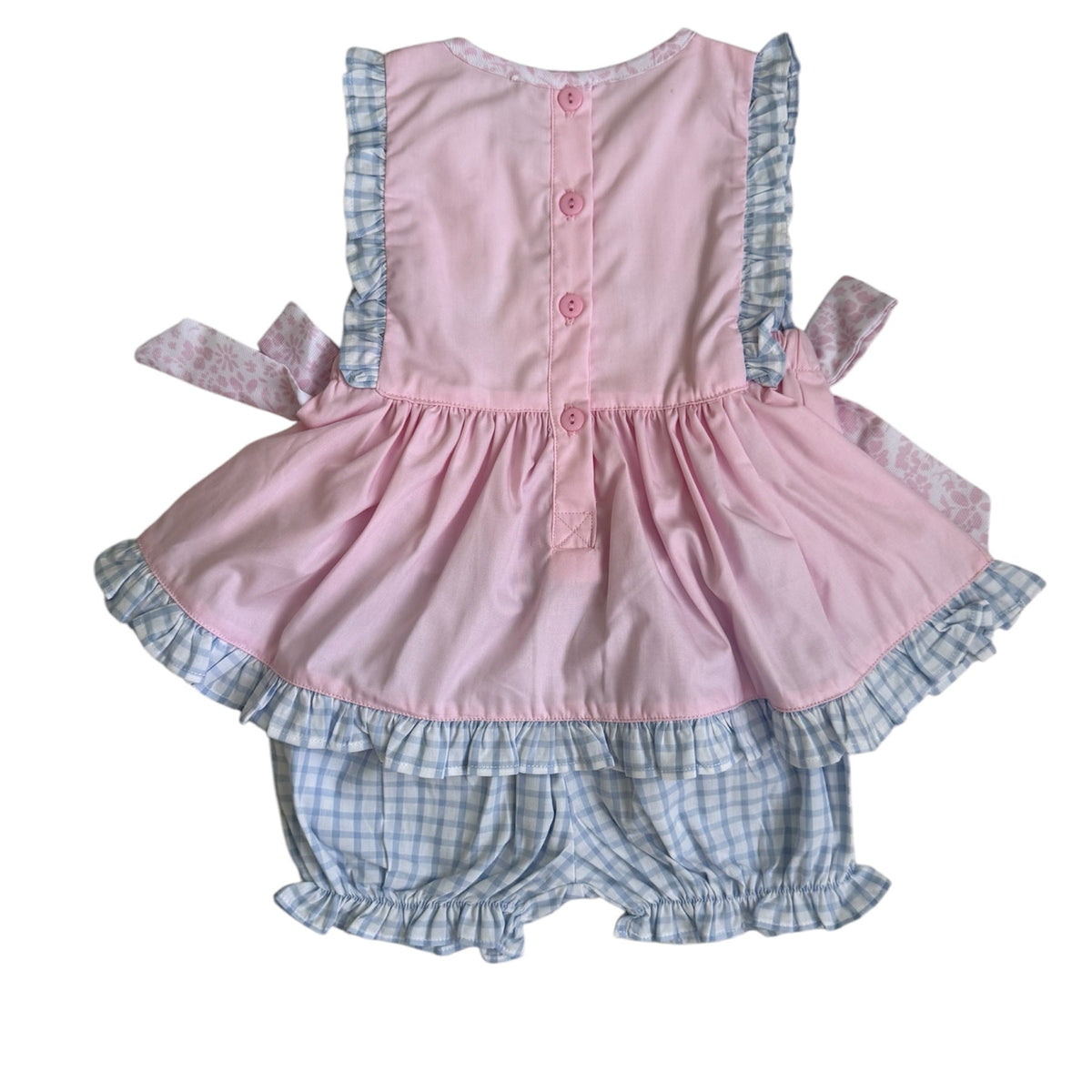 Back side of princess bloomer set