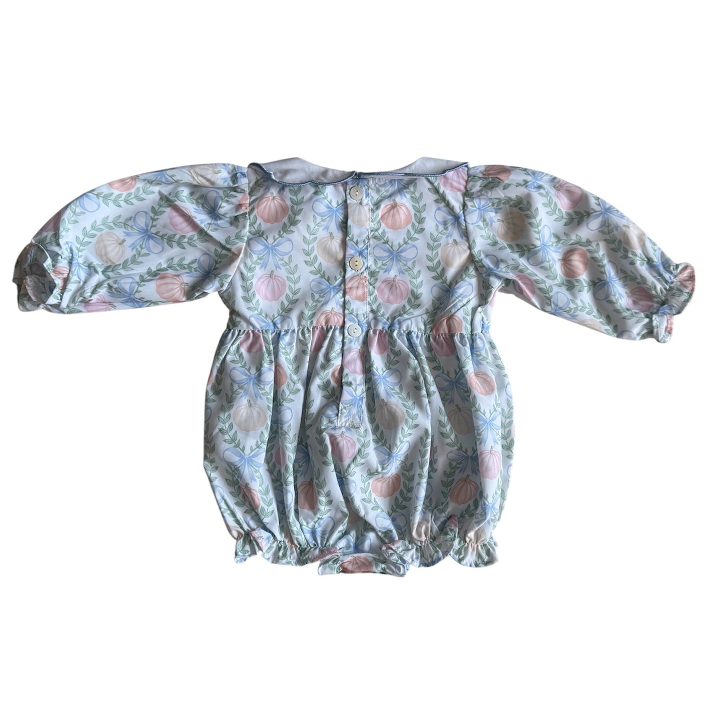 Pumpkin & Bows Girls Bubble | Fall Outfit | Matching Sister Dress Available