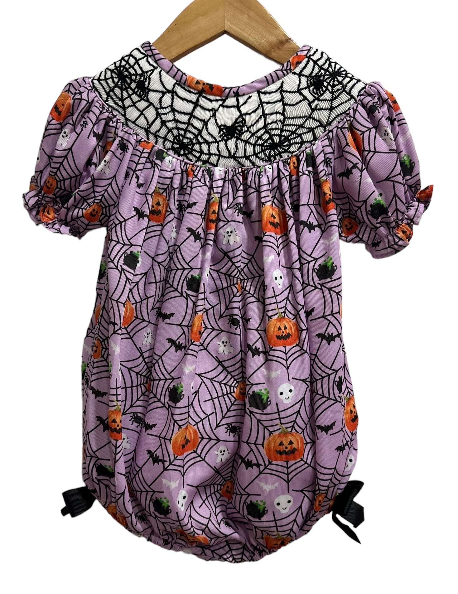 Fall/Thanksgiving cheapest smocked name smock (Collins) bubble