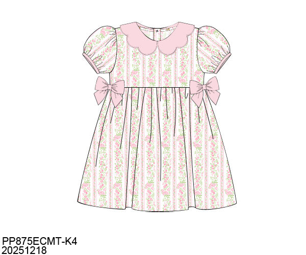 PREORDER-Girl’s floral dress