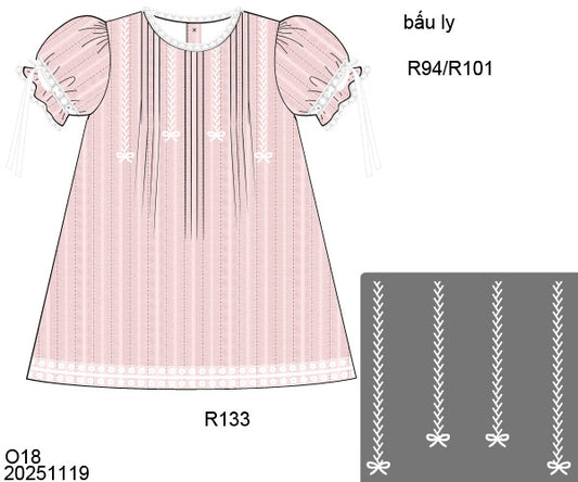 PREORDER-Girl’s heirloom dress