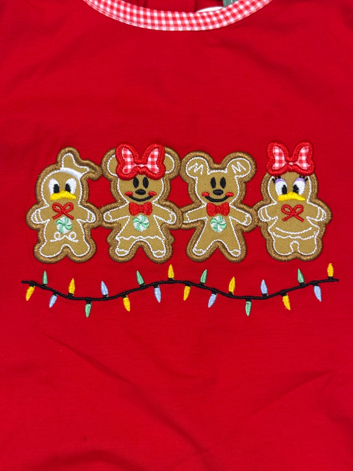 Girls Christmas Mouse & Friends Appliqué Legging Set