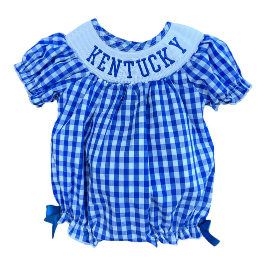 Kentucky Girls Short Sleeve Bubble With Bows