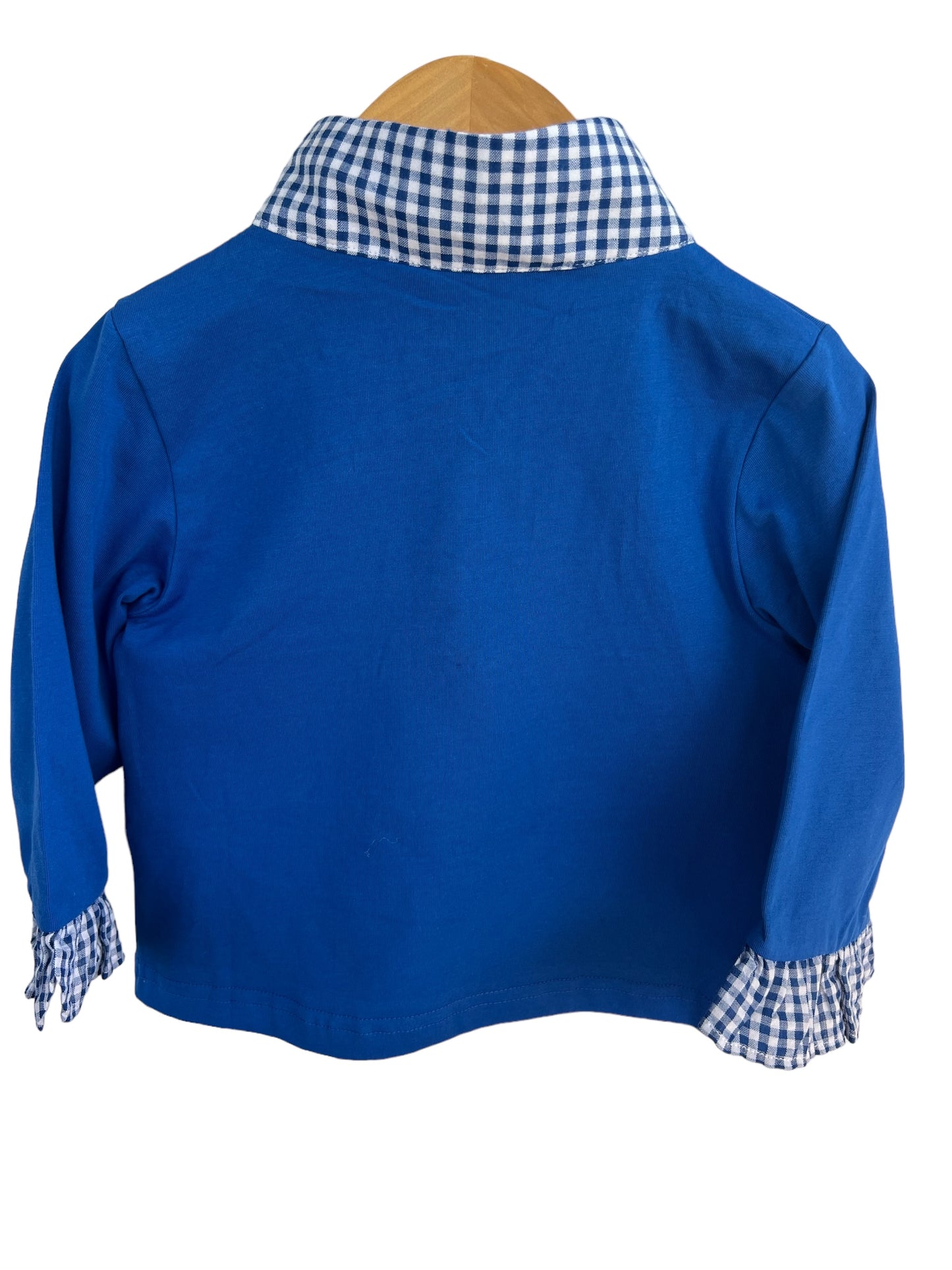 Kentucky 1/4 Zip Pullover Hand Smocked