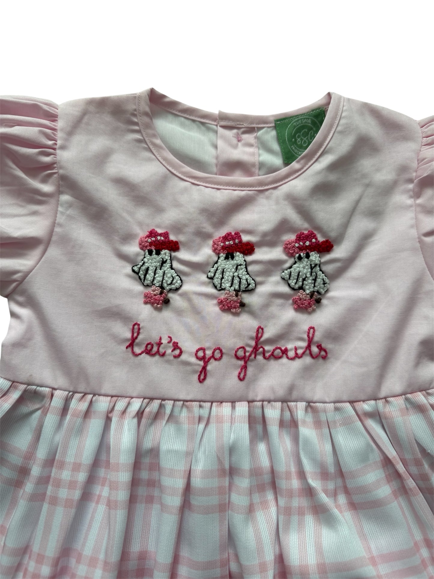 Let’s Go Ghouls French Knot Girls 2 Piece Set | Halloween Outfit