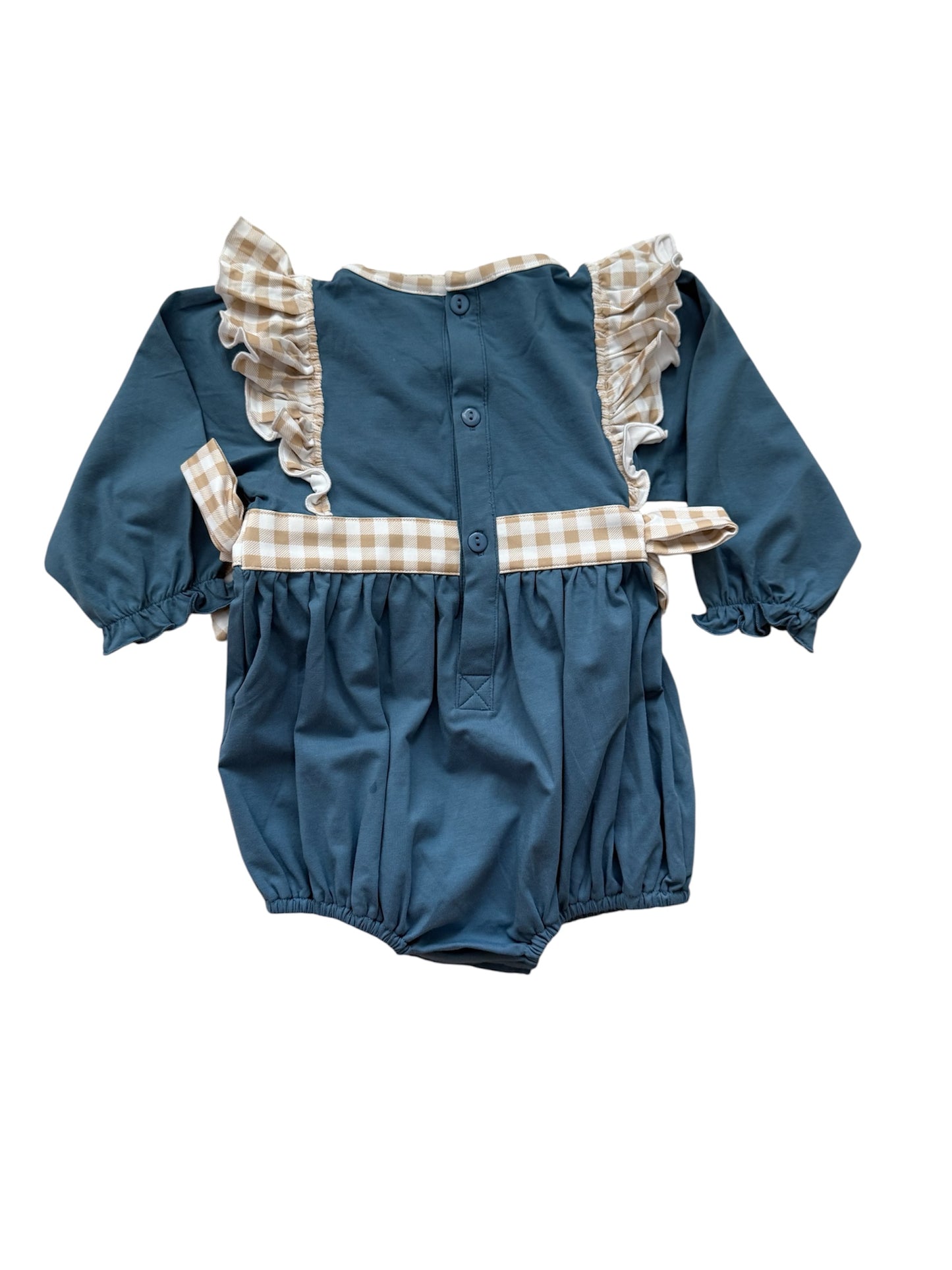 God is Great God is Good Girl’s French Knot Bubble | Fall & Thanksgiving Outfit