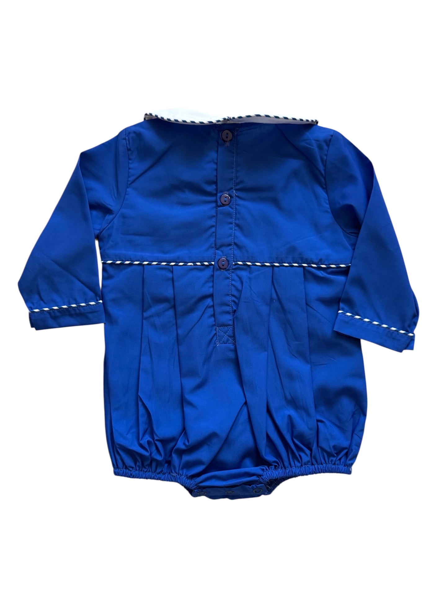 Boys Kentucky Blue Applique Bubble "Go Cats" | Game Day Outfit