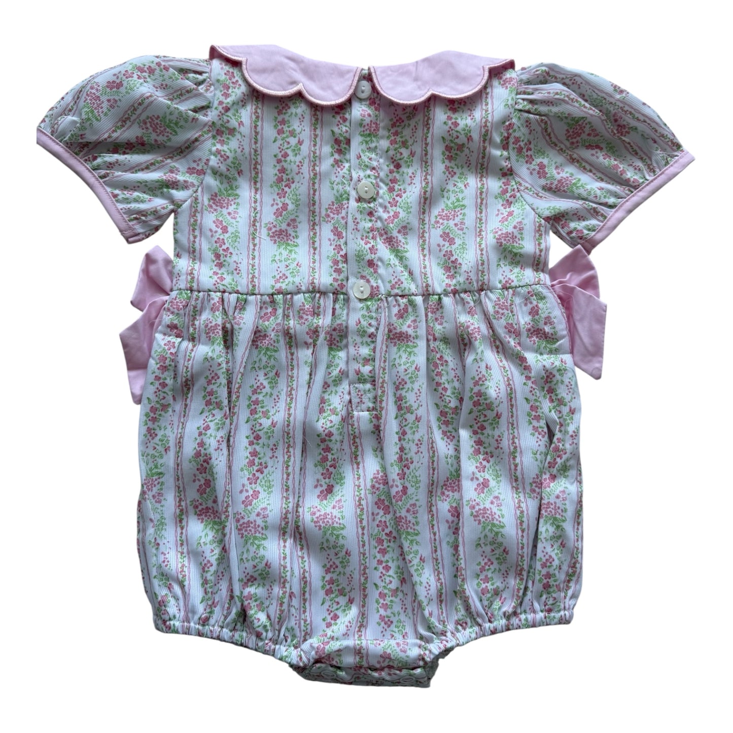 Baby Girl Floral Easter Bubble | Matching Sister Dress Available